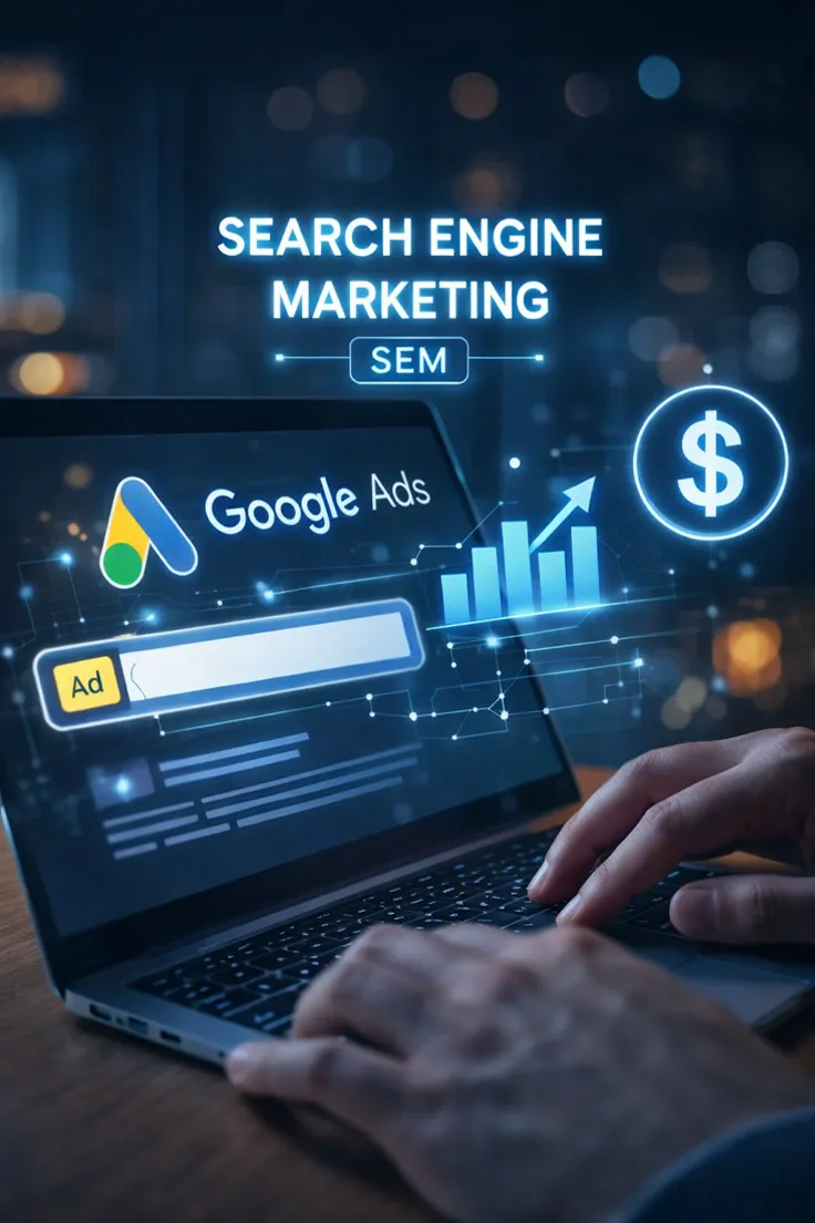 Search engine marketing and paid advertising services